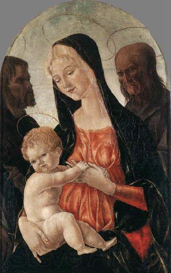 Francesco di Giorgio Martini Madonna and Child with two Saints Spain oil painting art
